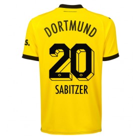 Borussia Dortmund Marcel Sabitzer #20 Hemmakläder 2023-24 Kortärmad